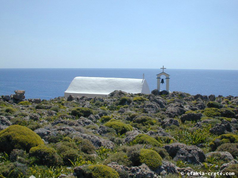 Photo report of a visit around Sfakia, Sougia and Loutro, southwest Crete, April 2007